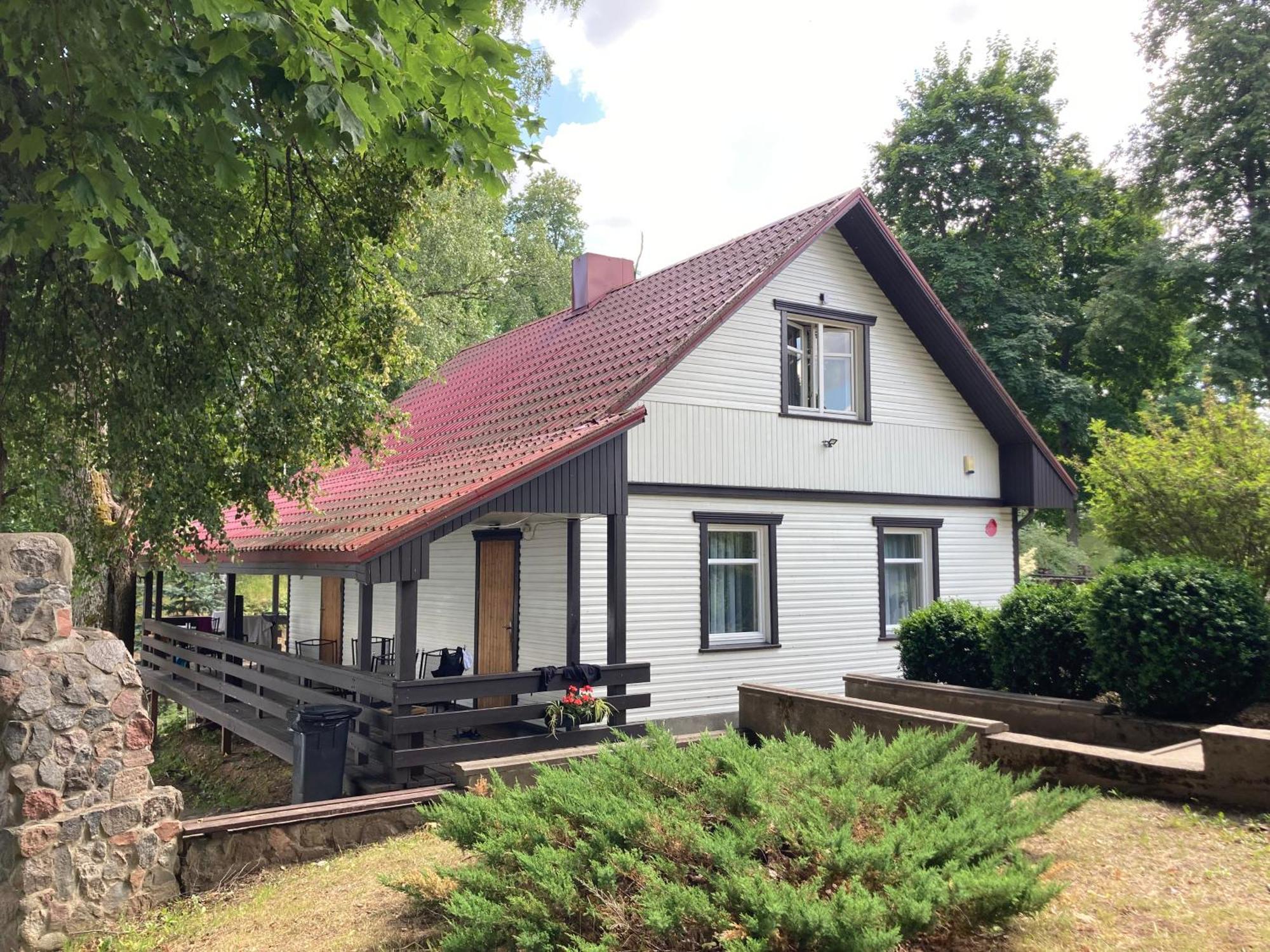 Hotel Slenis Trakuose Trakai Exterior foto